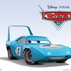 Disney/Pixar Cars Characters: The King (1970 Plymouth Roadrunner Superbird)