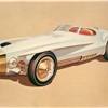 Virgil M. Exner Design Drawing for the Cobra-Mercer Concept Car, 1964