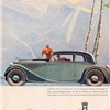 Horch 830 - Alpenpanorama: Advertising Art by Bernd Reuters