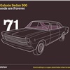 Ford Galaxie Sedan 500 | Diamonds are Forever, 1971