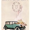 Lincoln Ad (March, 1926): 4-Passenger Sedan by Le Baron - Illustrated by Floyd Brink