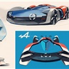 Alpine Vision Gran Turismo (2015) - Design Sketches by Andrey Basmanov