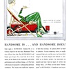 Hupmobile Advertising Art by Bernard Boutet de Monvel (June-July, 1929): Beach Costume by Lenief - Car... by Hupmobile