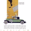 LaSalle V-8 Ad (1931): Two-Passenger Coupe, with coachwork by Fisher - Illustrated by Leon Benigni