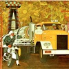 Dodge Trucks Advertising Art by Charles Wysocki (1960) - High-tonnage power giants - diesel model