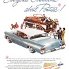 Pontiac Ad (April, 1957) - Super Chief 4-Door Catalina - Everyone's Overboard about Pontiac!