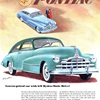 Pontiac DeLuxe Streamliner 2-door/4-door Ad (1948): Lowest-priced car with GM Hydra-Matic Drive!