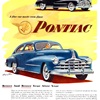 Pontiac DeLuxe Streamliner Sedan-Coupe/4-door Sedan Ad (July, 1948): Better And Better Year After Year