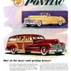 Pontiac DeLuxe Streamliner Station Wagon/DeLuxe Torpedo Convertible Ad (May, 1948): One of the best–and getting better!
