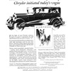Chrysler "70" Ad (January, 1927): Alertness - Illustrated by Fred Cole