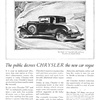 Chrysler "75" Coupe Ad (December, 1928) - Illustrated by Fred Cole