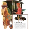 Chevrolet Ad (October, 1928): A car for her, too! - Illustrated by Fred Mizen