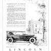 Lincoln Seven Passenger Touring Car Ad (June, 1923) - Significant Evidence