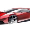 Ferrari P80/C (2019) - Design sketch