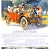 Oldsmobile Defender Five-Passenger Touring Ad (January, 1912): Announcing the 'Defender' – Illustrated by George Gibbs