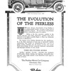 Peerless "60-Six" Seven Passenger Touring Ad (1913) - The evolution of the Peerless