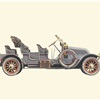 1908 Renault 50 HP - Illustrated by Pierre Dumont