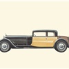 1927–1933 Bugatti Type 41 (Royale) - Weymann Body Coupé - Illustrated by Pierre Dumont