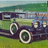 1930 Auburn Model 8-95 Cabriolet: Illustrated by William J. Sims