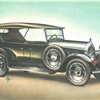 1921 Ferris Six Touring: Illustrated by Piet Olyslager