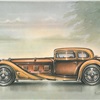 1931 Daimler Double-Six 50 HP Weymann body: Illustrated by Piet Olyslager