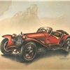 1932 Alfa Romeo 8C 2300: Illustrated by Piet Olyslager