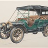 1907 Thomas Flyer 7-Passenger Touring: Illustrated by Jerome D. Biederman