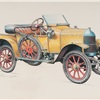 1913 Morris Oxford ‘Bullnose’ Runabout: Illustrated by Jerome D. Biederman
