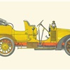 1906 Renault 30PS Landaulet: Illustrated by Horst Schleef