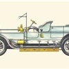 1906 Rolls-Royce Silver Ghost: Illustrated by Horst Schleef