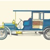 1907 Opel Limousine: Illustrated by Horst Schleef
