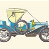 1909 Packard: Illustrated by Horst Schleef