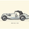 1938 BMW 328: Illustrated by Ralf Swoboda