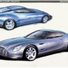 Aston Martin DB7 (Zagato), 2002 - Design Sketch by Norihiko Harada
