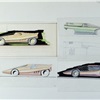 Alfa Romeo Carabo (Bertone), 1968 - Design Sketches