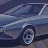 Hyundai Pony Coupe (ItalDesign), 1974 - Design Sketch