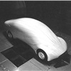 The research vehicle CNR PF, 1976 - Wind Tunnel Test (The original concept was completely smooth with no accessories or gaps)