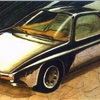 Zagato's 1979 rendering of the AZ6 Sperimentale by Giuseppe Mittino, the sketch that became the car