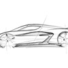Fittipaldi EF7 Vision Gran Turismo Concept (Pininfarina), 2017 - Design Sketch