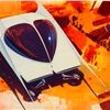 Сид Мид (Syd Mead): Sycamore Micro Future Coupe - U.S. Steel calendar, 1969