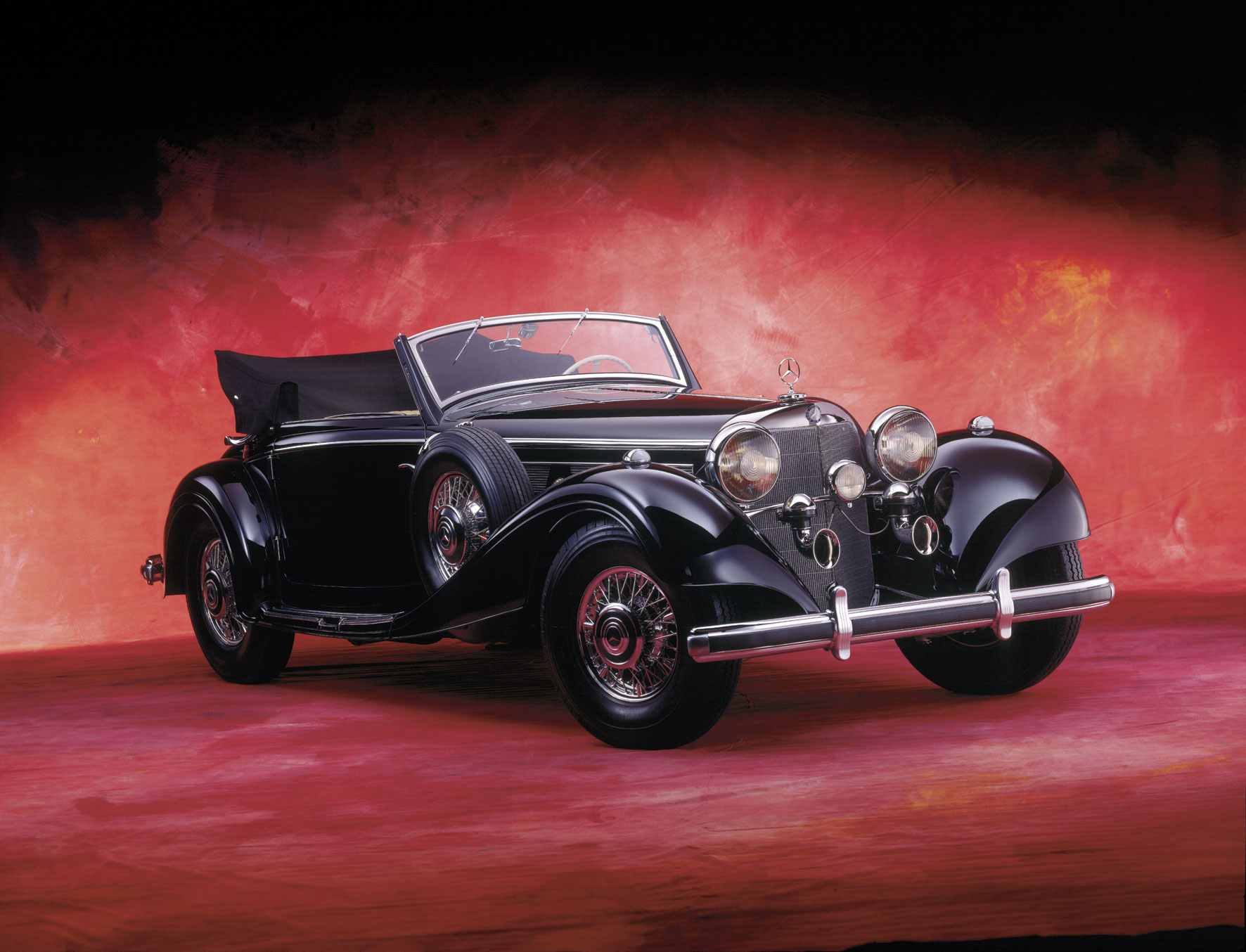 Mercedes-Benz 540K Cabriolet A, 1938 - Photo: René Staud