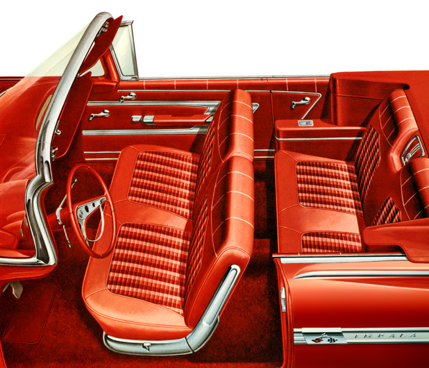 Chevrolet Impala Convertible, 1959 - Interior