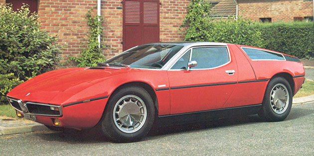 1971 Maserati Bora - Milestones