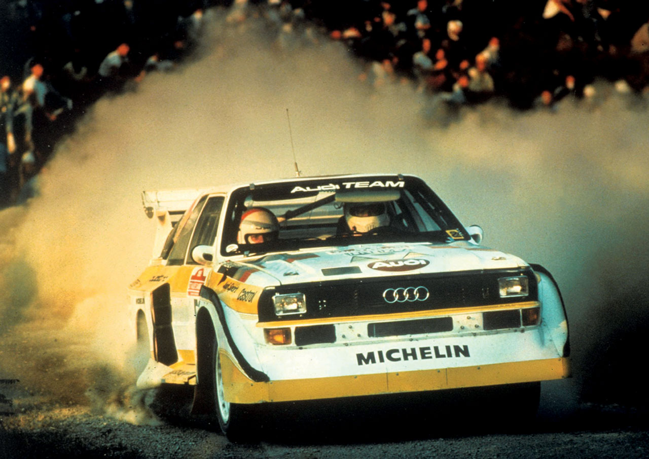 1980 Audi Quattro - Milestones