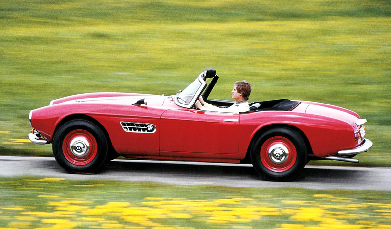 1955 BMW 507 - Milestones