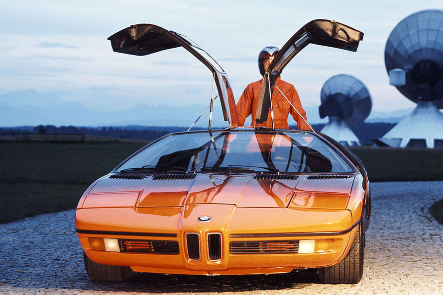 BMW Turbo Concept, 1972 - Gullwing Doors