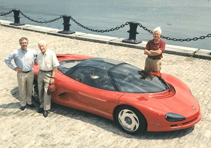 1986 Chevrolet Corvette Indy Concept Car. the #39;88 Banshee concept: