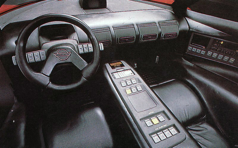 Chevrolet Corvette Indy, 1986 - Interior