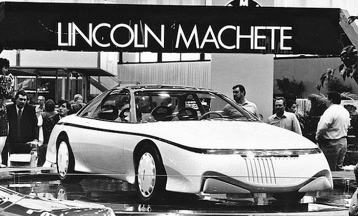 Lincoln Machete Concept - 1988 Chicago Auto Show