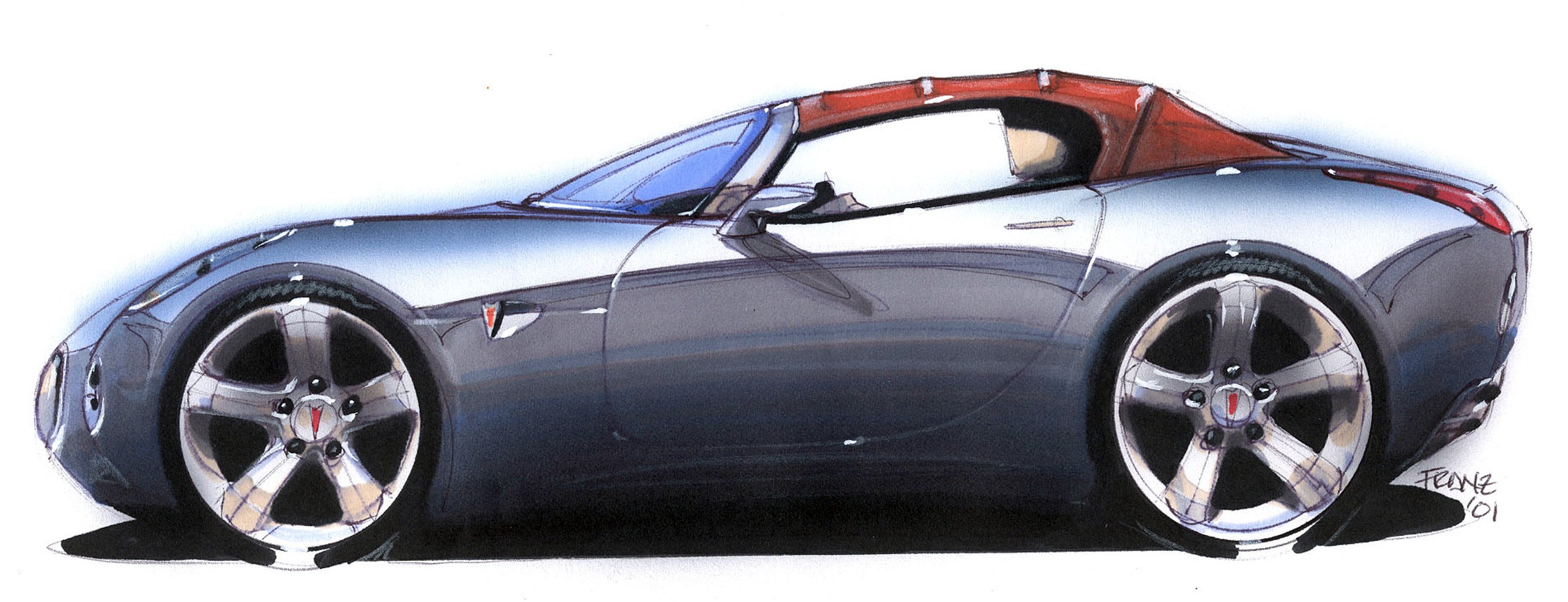 Pontiac Solstice Convertible Concept Car, 2002